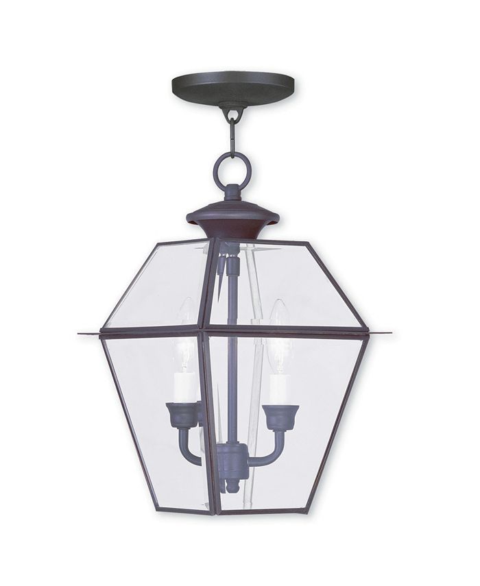 Livex - Westover 2-Light Outdoor Chain Lantern