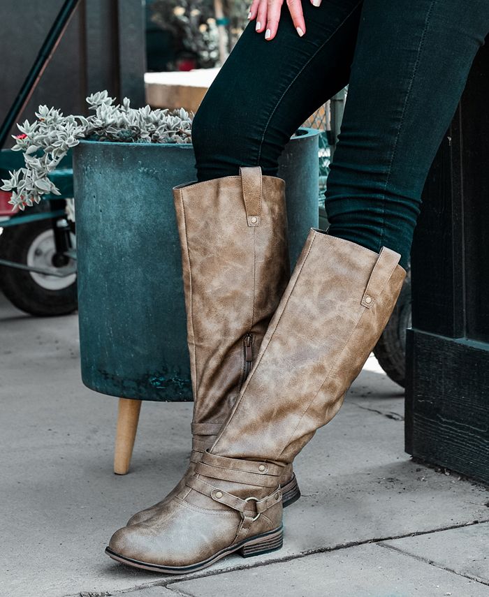Journee collection walla riding boot store