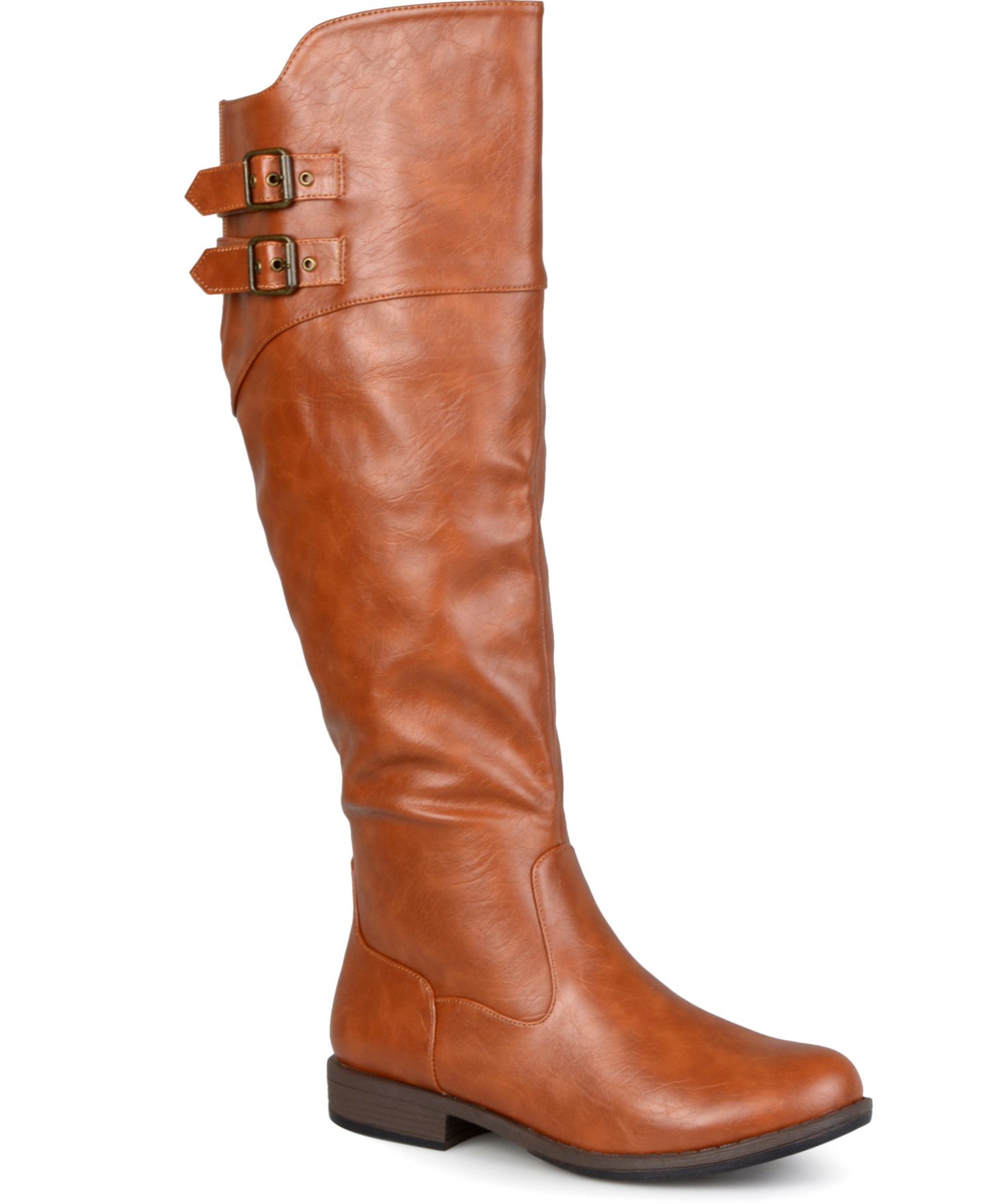 Женские ботинки Journee Collection Tori Knee High Riding, цвет: Каштановый — фото 1