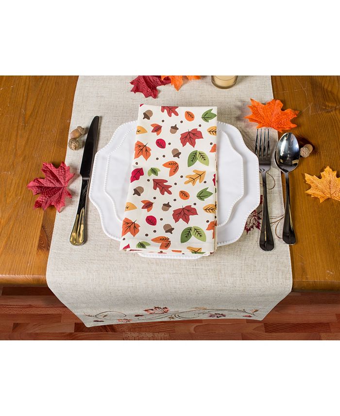 Design Imports Table Runner Autumn Wheat Macy's