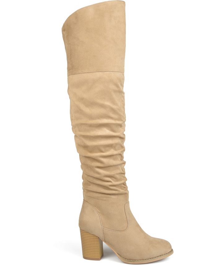 Journee Collection Women's Kaison Over the Knee Boot & Reviews - Boots ...