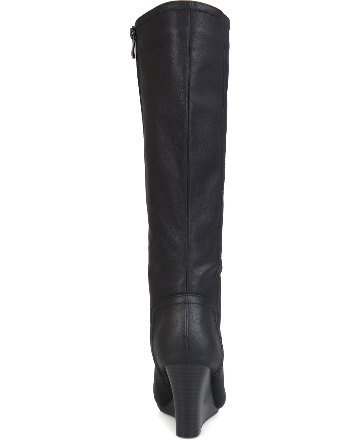 Journee Collection Women's Langly Wide Calf Knee High Wedge Boots