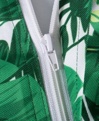 Banana Leaf Outdoor Tablecloth with Zipper 60" Round