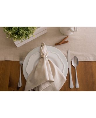 Solid Chambray Table Runner 14" x 108"