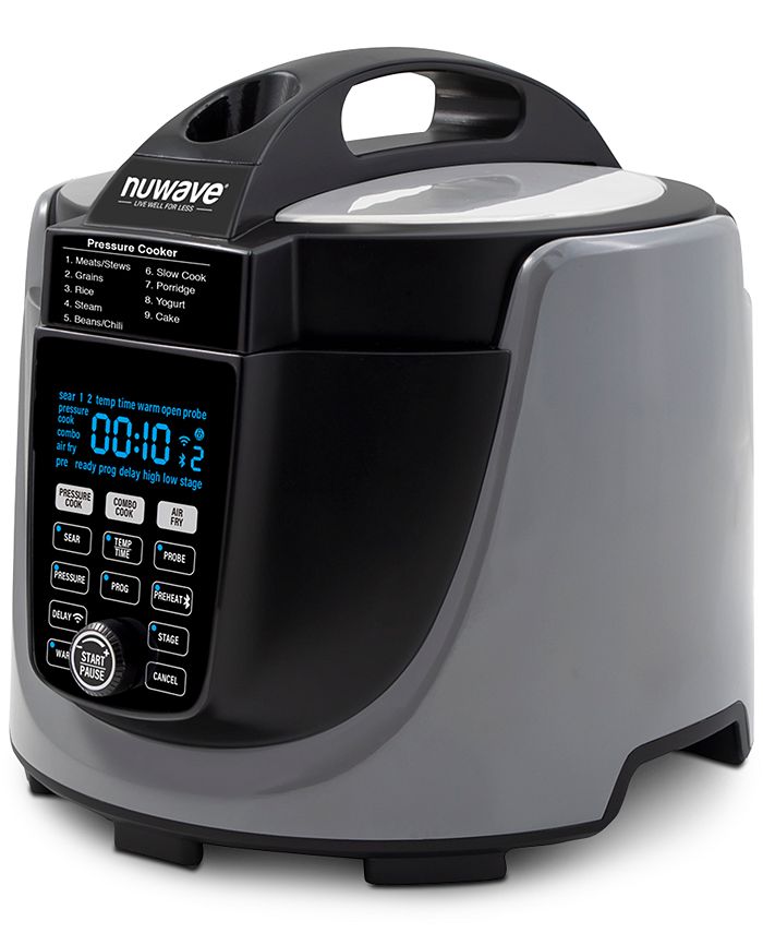 NuWave 33801 Duet Pressure Cooker & Air Fryer Combo Macy