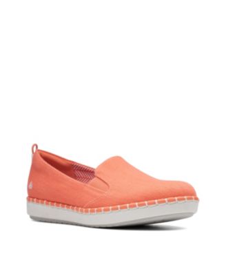 clarks cloudsteppers orange