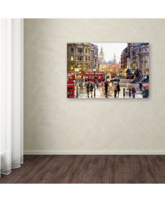 The Macneil Studio 'London Landscape' Canvas Art - 30" x 47"