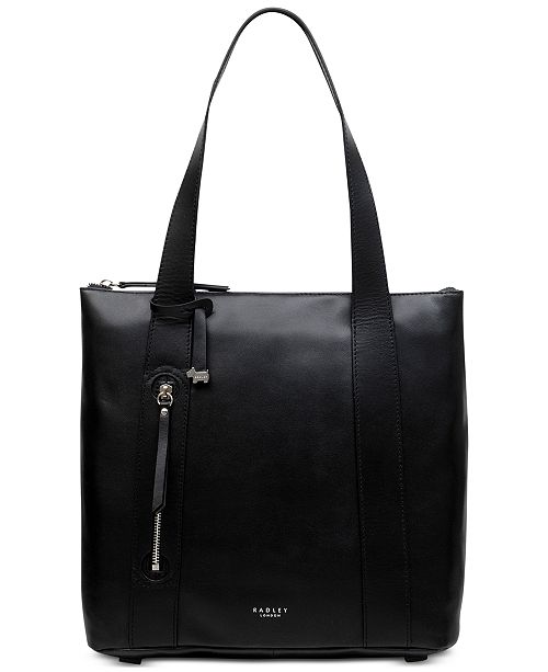 Radley London North South Leather ZipTop Tote & Reviews Handbags