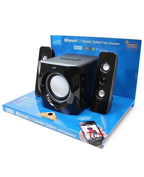 iLive Bluetooth 2.1 Channel Home Music System with LED Lights & Reviews