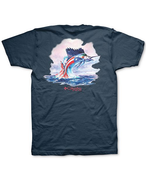Columbia Men S Pfg Swordfish Graphic T Shirt Reviews T Shirts