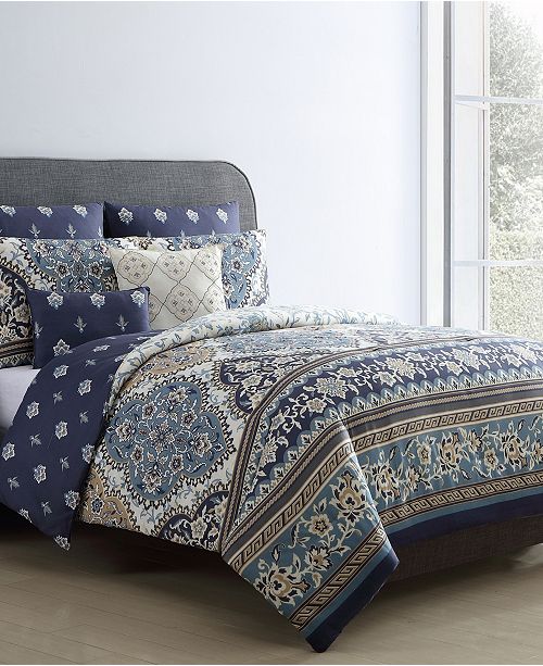 Vcny Home Brule 7 Pc Full Queen Comforter Set Reviews