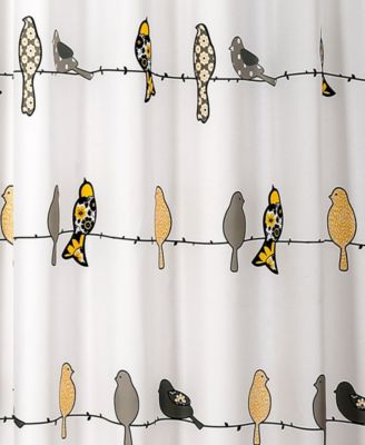 Rowley Birds Shower Curtain, 72" x 72"