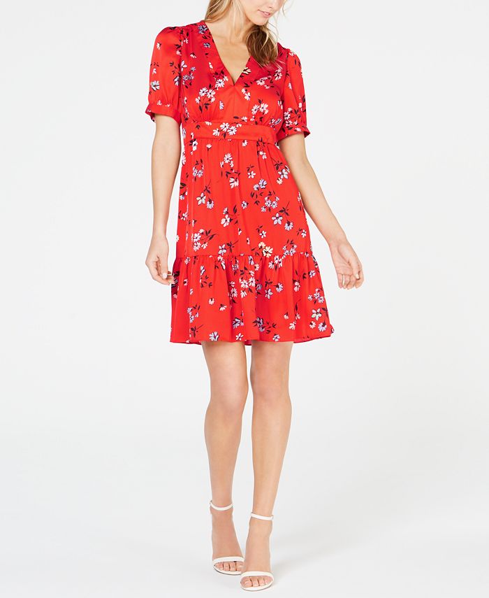 Jill Jill Stuart Floral Mini Dress Macy s