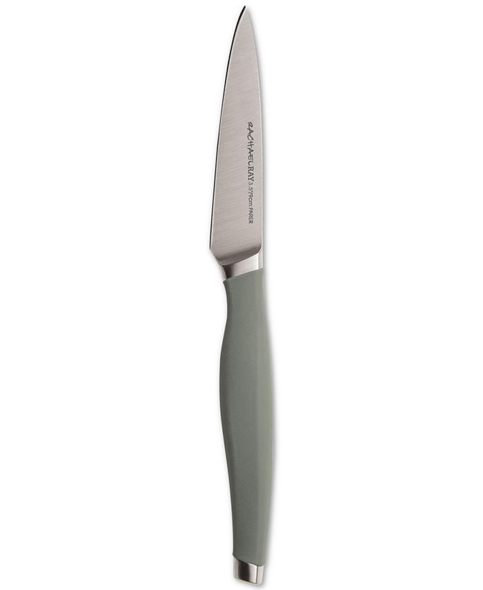 Rachael Ray Cutlery Japanese Stainless Steel 3-Pc. Chef's Knife Set, Gray & Reviews - Cutlery ...