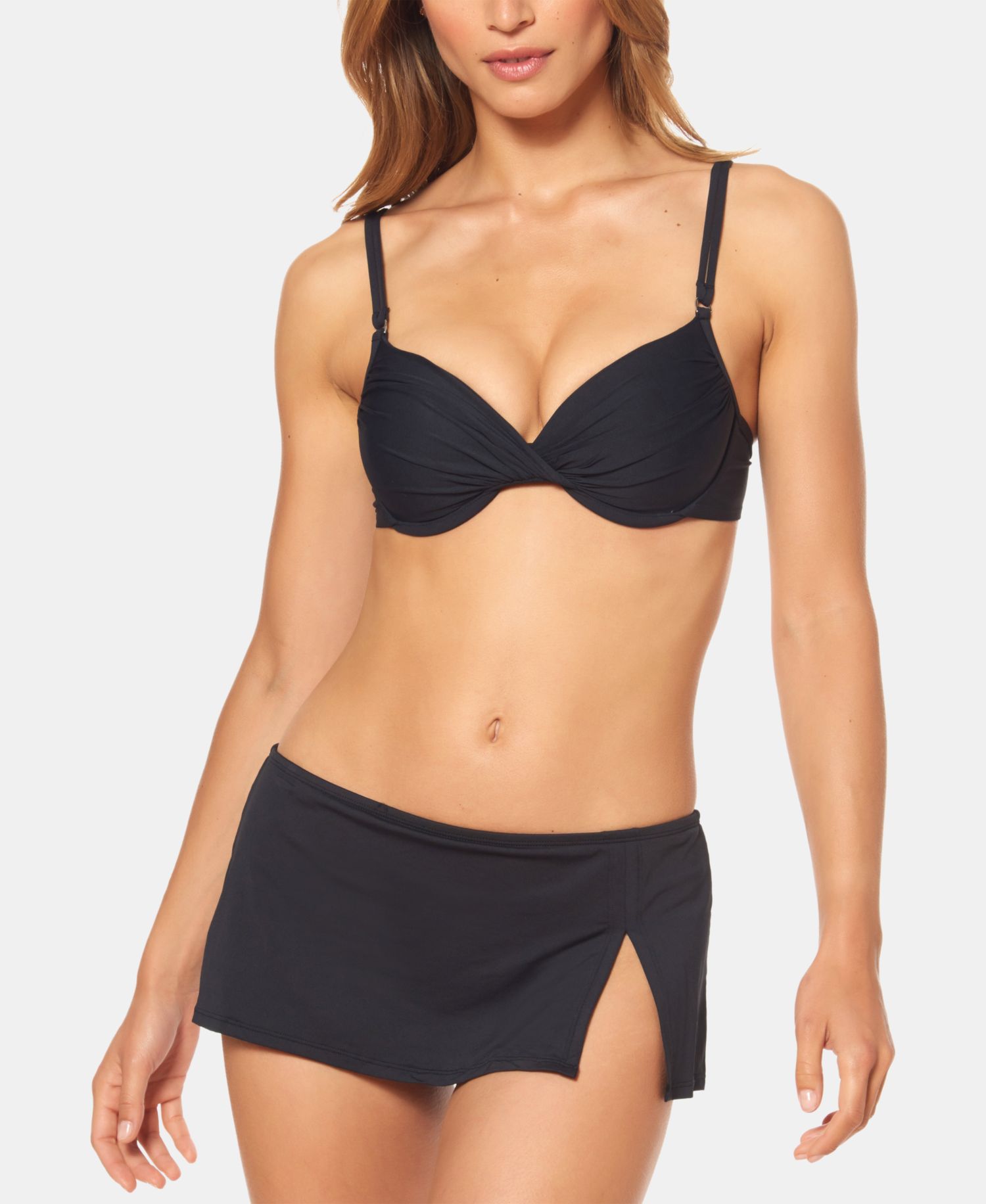Beattie Slit Swim Skirt