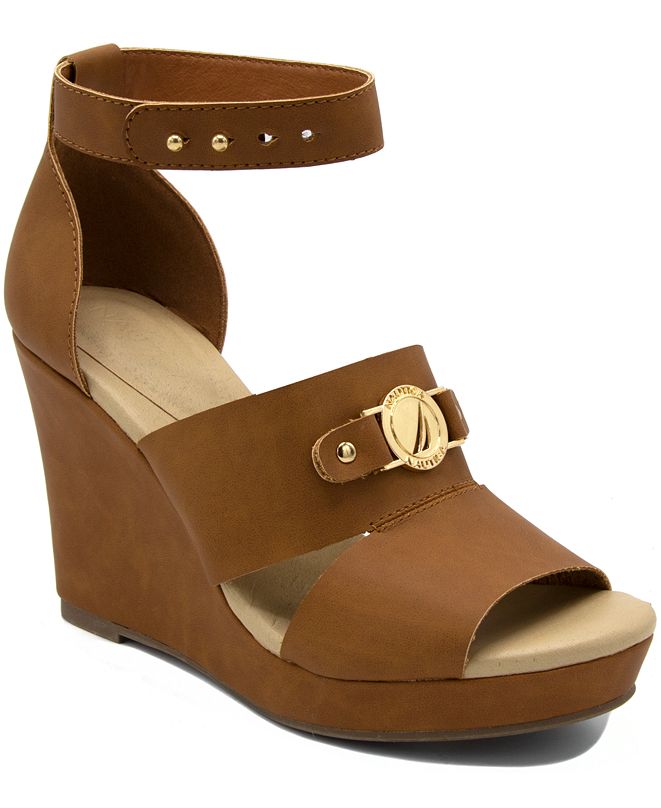 Nautica Jaelyn Wedge Sandals & Reviews - Sandals - Shoes - Macy's