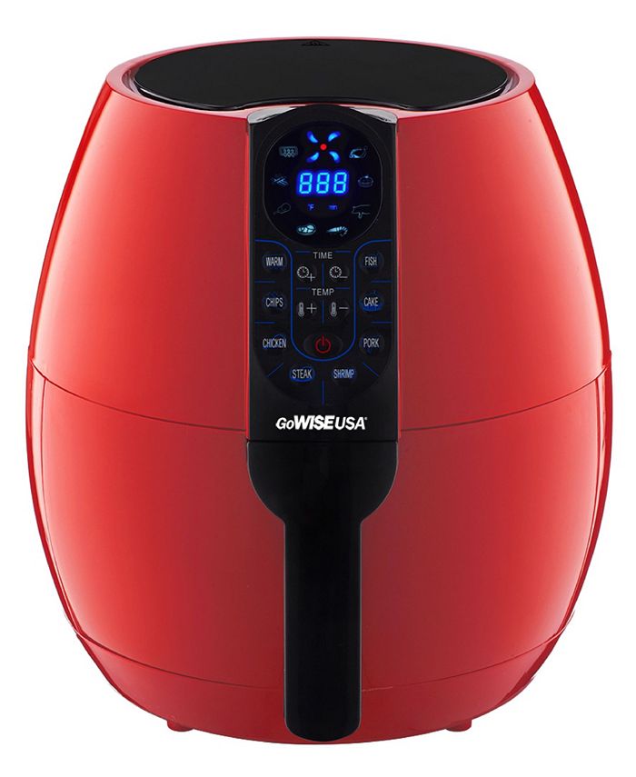 GoWISE USA 3.7Qt Digital Air Fryer with 8 Cook Presets Macy's
