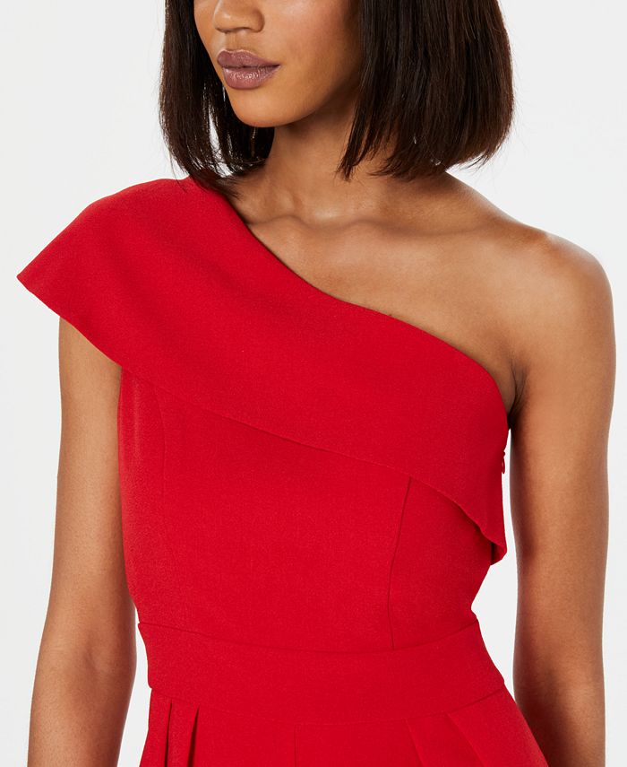 Vince camuto store one shoulder jumpsuit