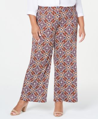 plus size gaucho pants