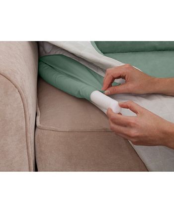 P/Kaufmann Home - Innovative Textile Solutions Belmont Leaf Secure Fit Loveseat Furniture Cover Slipcover