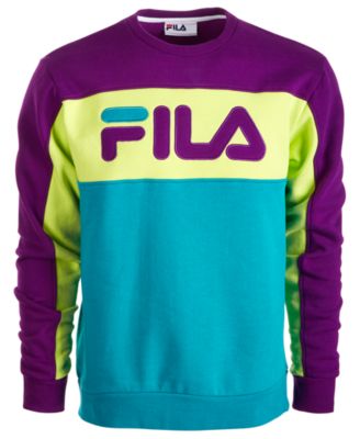 purple fila sweatshirt