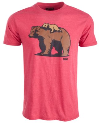 Levi's DADDY & ME COLLECTION Men's Papa Bear and Little Bear Graphic T ...