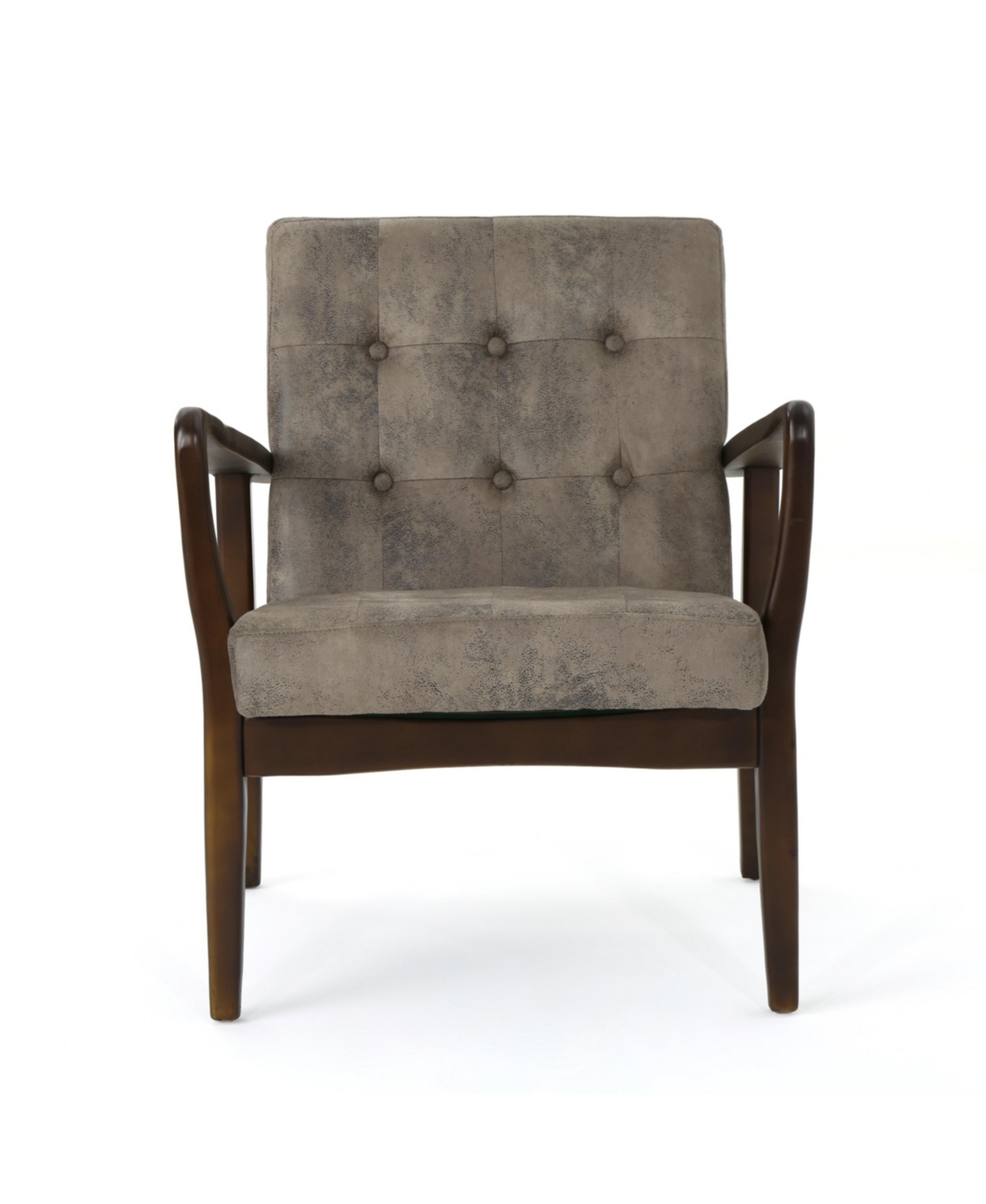 Noble House Callahan Club Chair In Grey