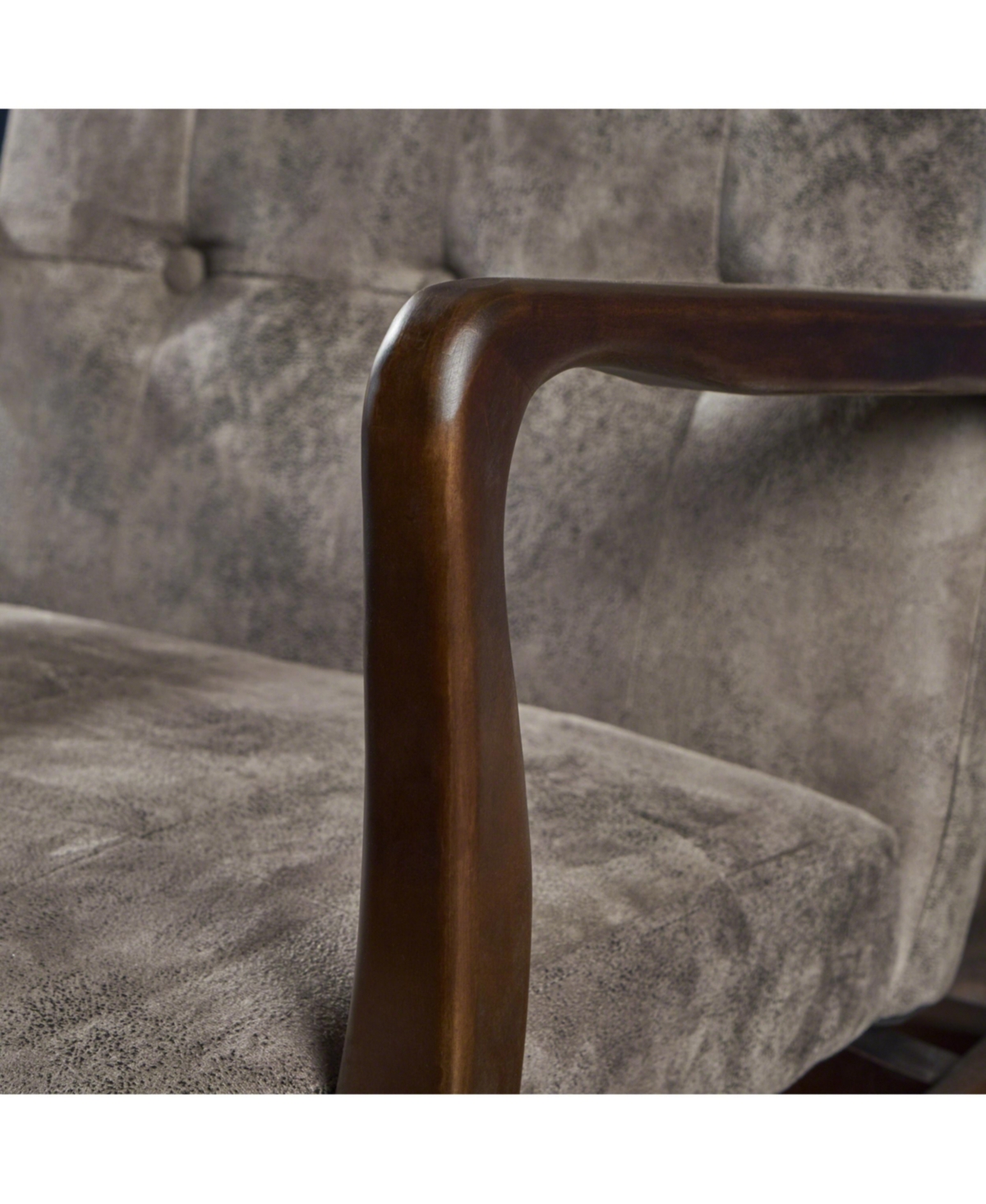 Noble House Callahan Club Chair In Grey
