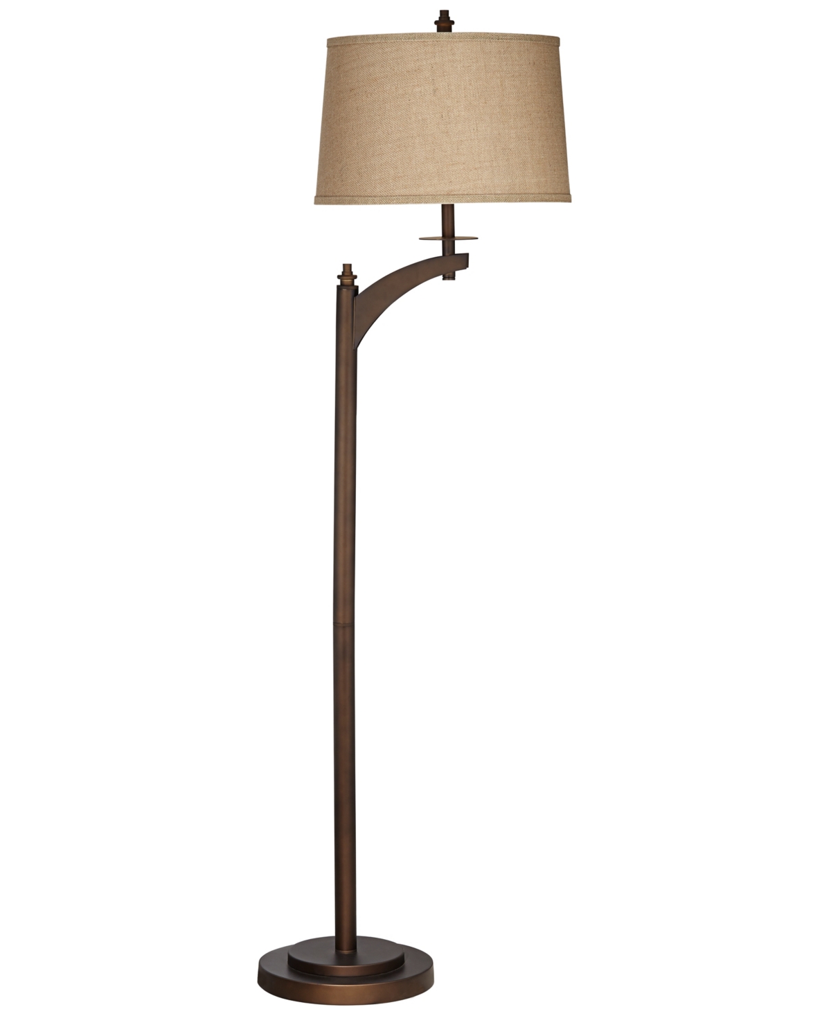 UPC 736101704317 product image for Pacific Coast Metal Floor Lamp with Arm in Bronze | upcitemdb.com