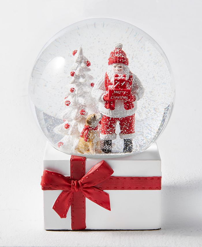 Holiday Lane Christmas Cheer 2023 Annual Christmas Snow Globe, Created for Macy's