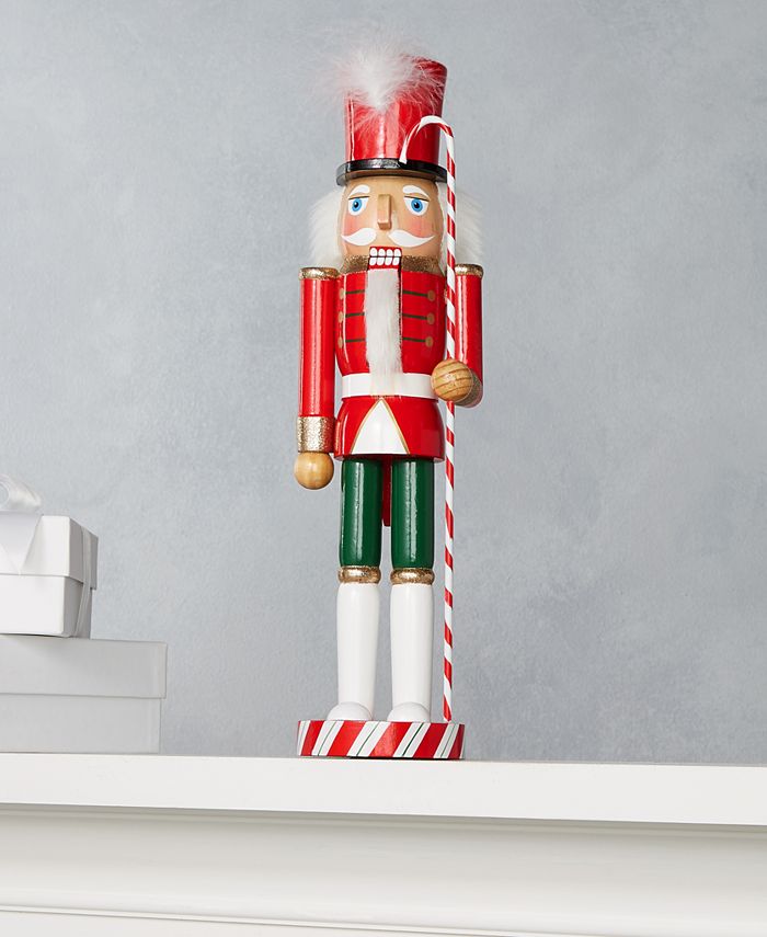 Holiday Lane Candy Cane Nutcracker, Created for Macy's Macy's