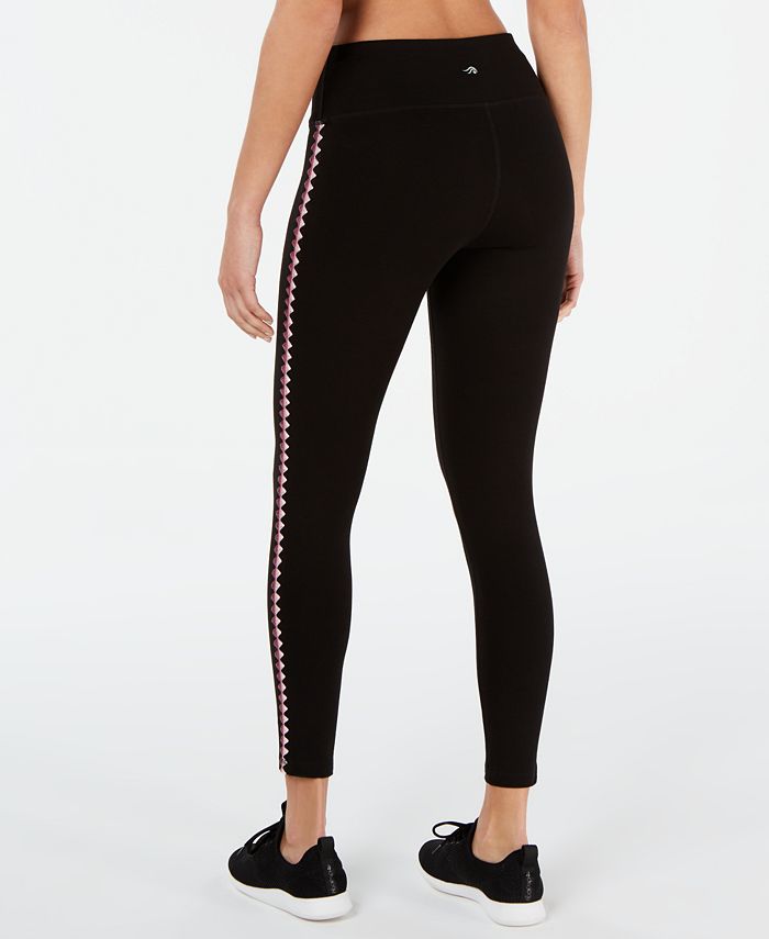 Ideology Blanket-Stitch Leggings, Created for Macy's - Macy's