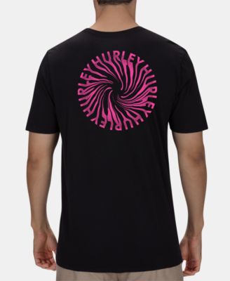 Hurley - Men's Premium Wormhole Logo Graphic T-Shirt