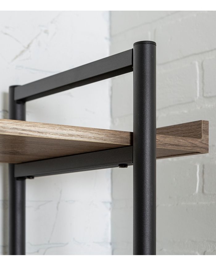 Walker Edison 68" Urban Pipe Bookshelf Driftwood Macy's