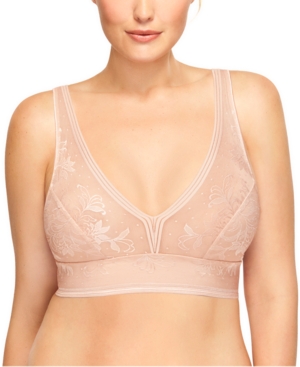 Wacoal Net Effect Bralette In Rosedust (nude 4)