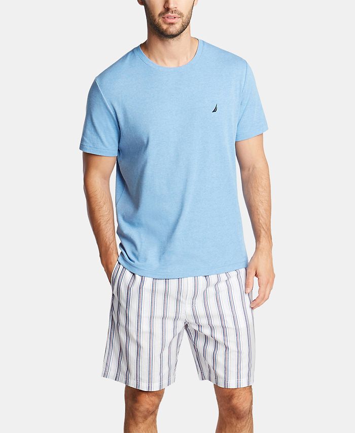 Nautica - Men's Cotton Striped Pajama Shorts