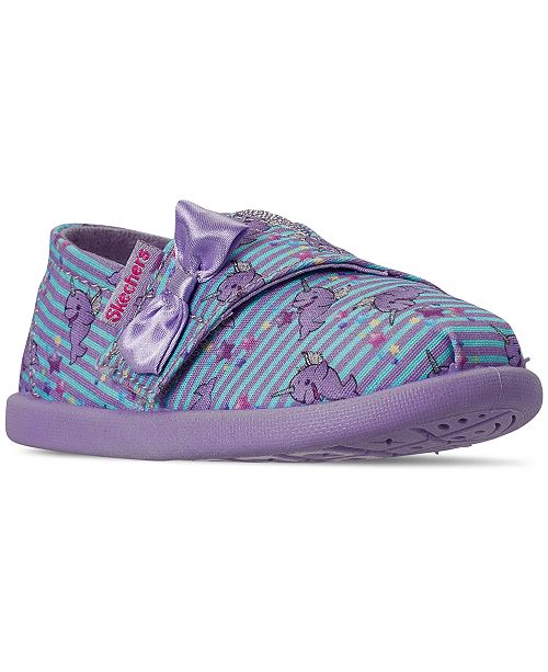 Skechers Toddler Girls� Lil� BOBS Solstice 2.0 Sea