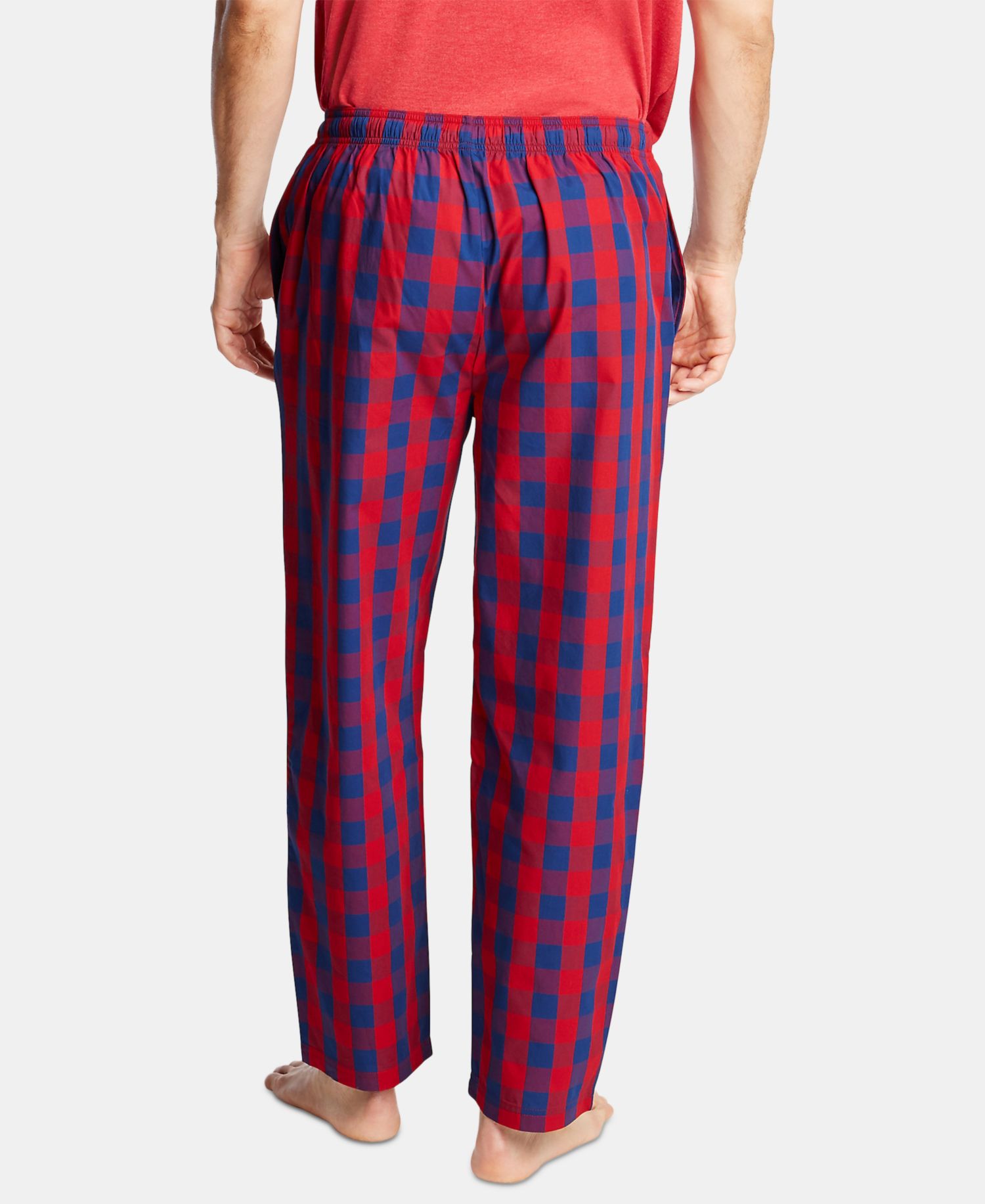 Men's Cotton Plaid Pajama Pants