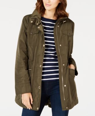 macys michael kors raincoat