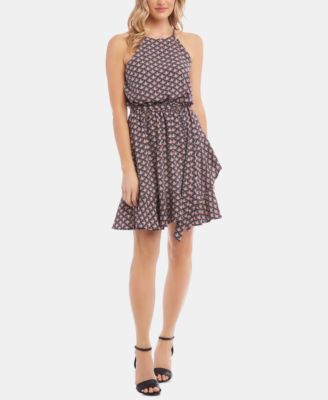 karen kane faux wrap dress