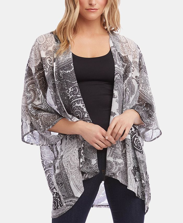 Karen kane drape sales front cardigan