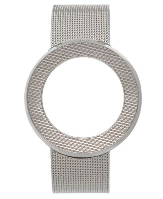 Gucci - Watch Bracelet and Bezel, Women's Swiss U-Play Stainless Steel Mesh Bracelet 35mm YFA50042