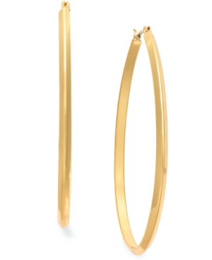 image of Charter Club Twist Hoop Earrings