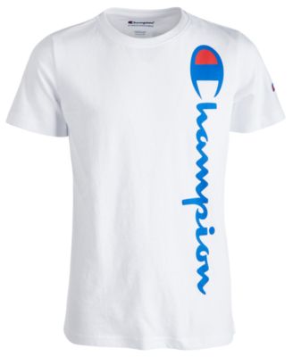 Big Boys Vertical Logo-Print T-Shirt 