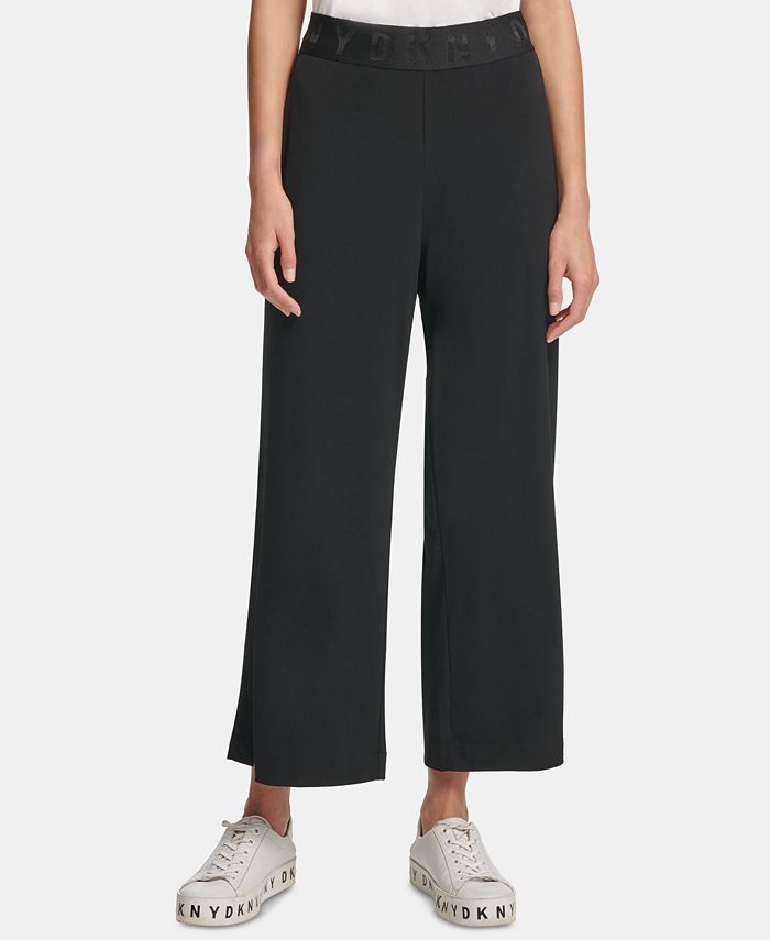 DKNY Side Slit Pants - Macy's