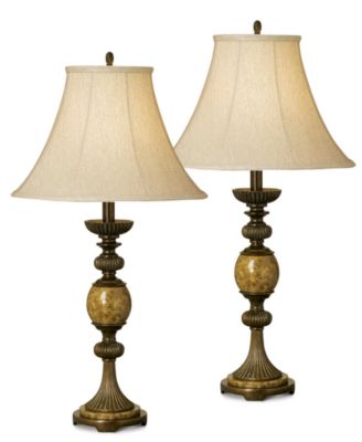 Kathy Ireland - Riviera Set of 2 Table Lamps