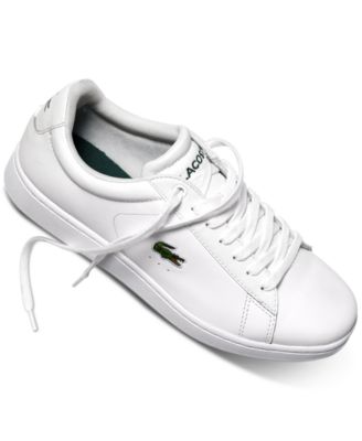 lacoste men's leather sneakers