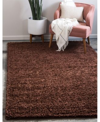 Solid Shag SS1 7' x 10' Area Rug