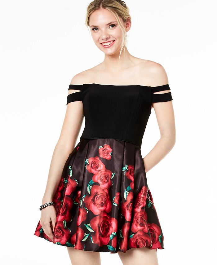 Double flare on sale dress
