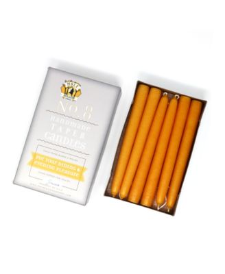 8" Taper Candles, Set of 12